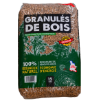 Premium-Holzpellets 15 kg ECOBOIS DIN+ Hochleistung