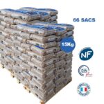 Französische Holzpellets Woodstock® Premium – Palette 990kg (66 Säcke)
